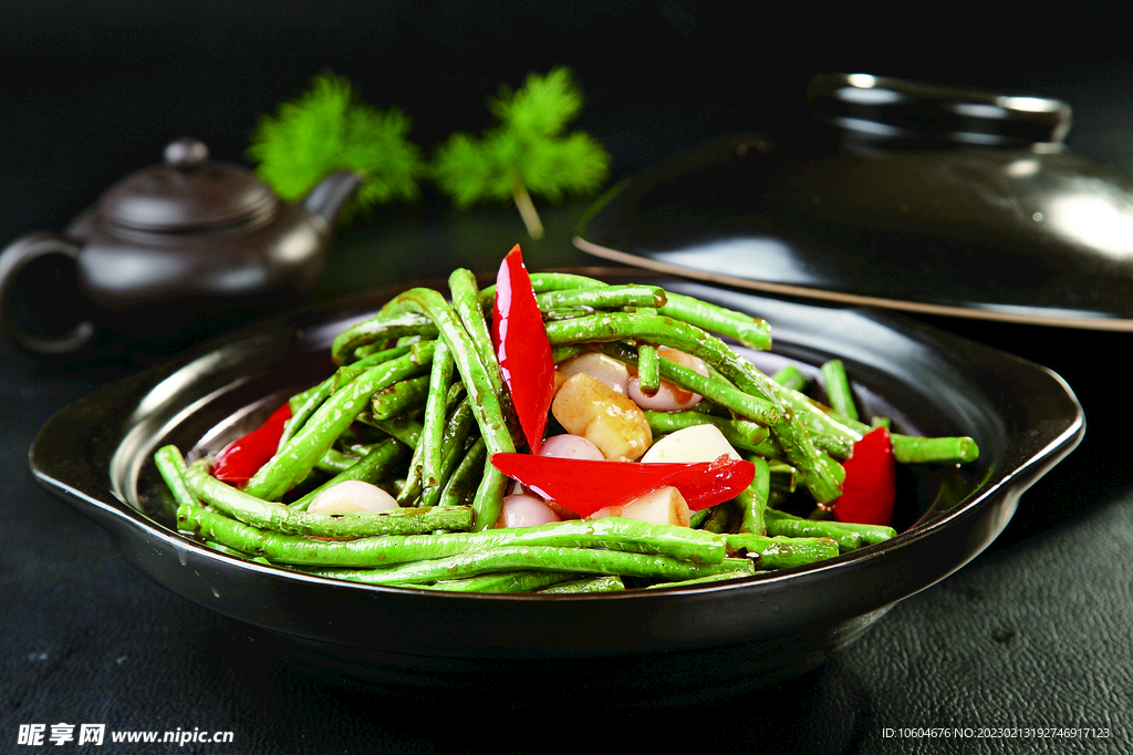 大蒜线豆角