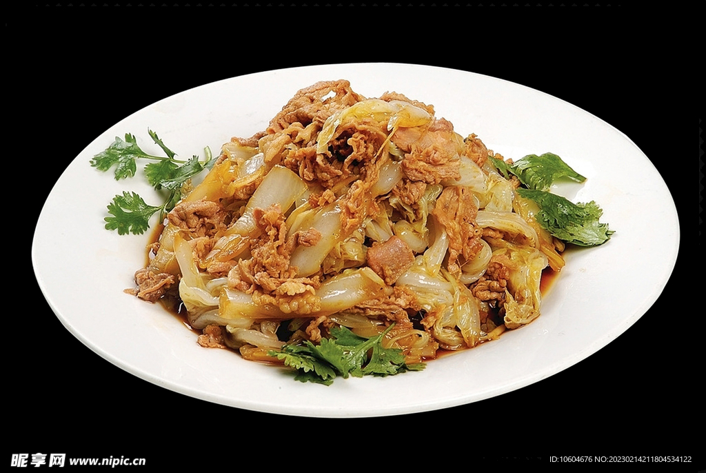 白菜叶炒羊肉