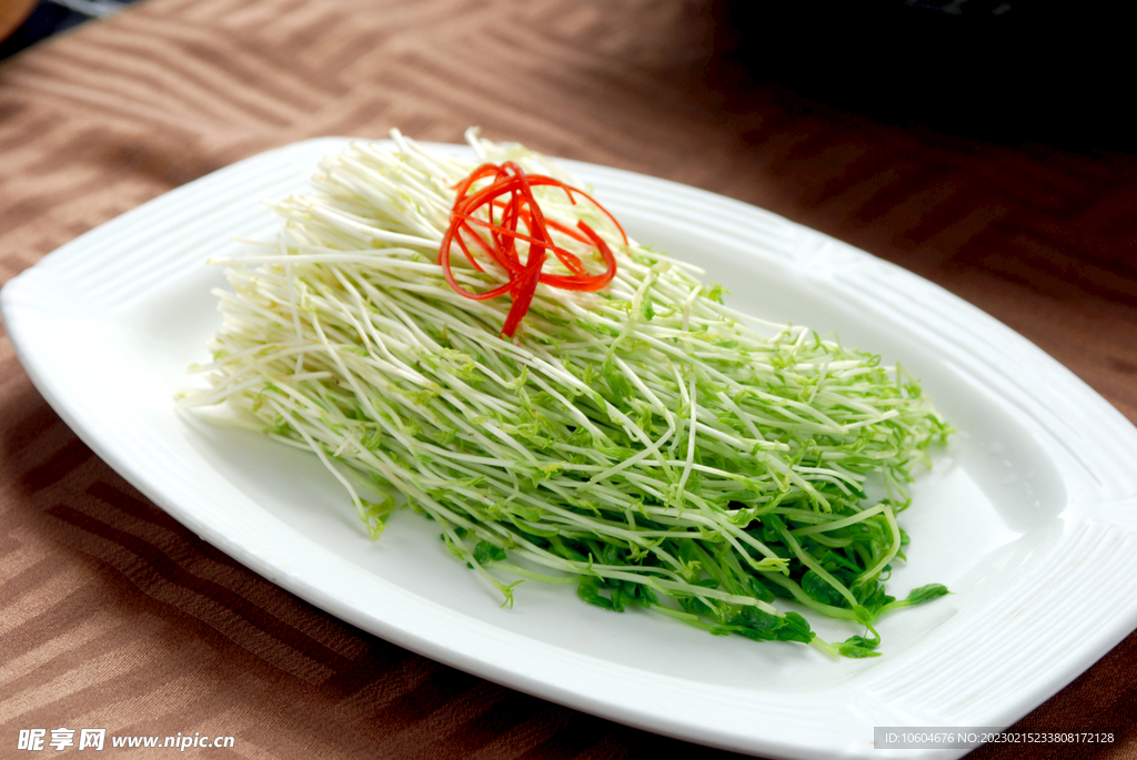 白灼松柳