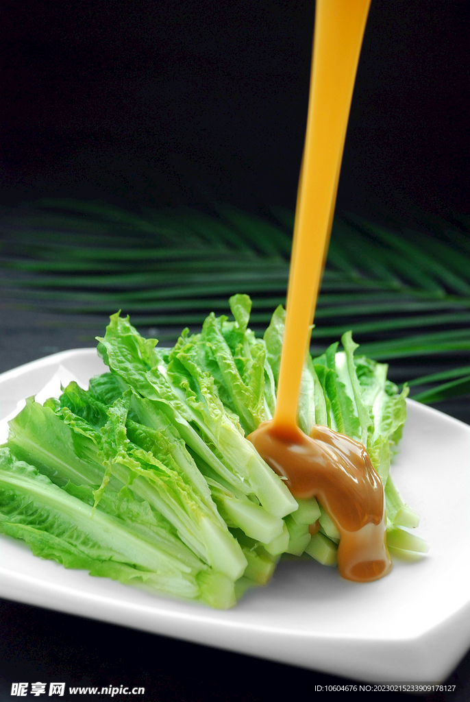 麻酱油麦菜