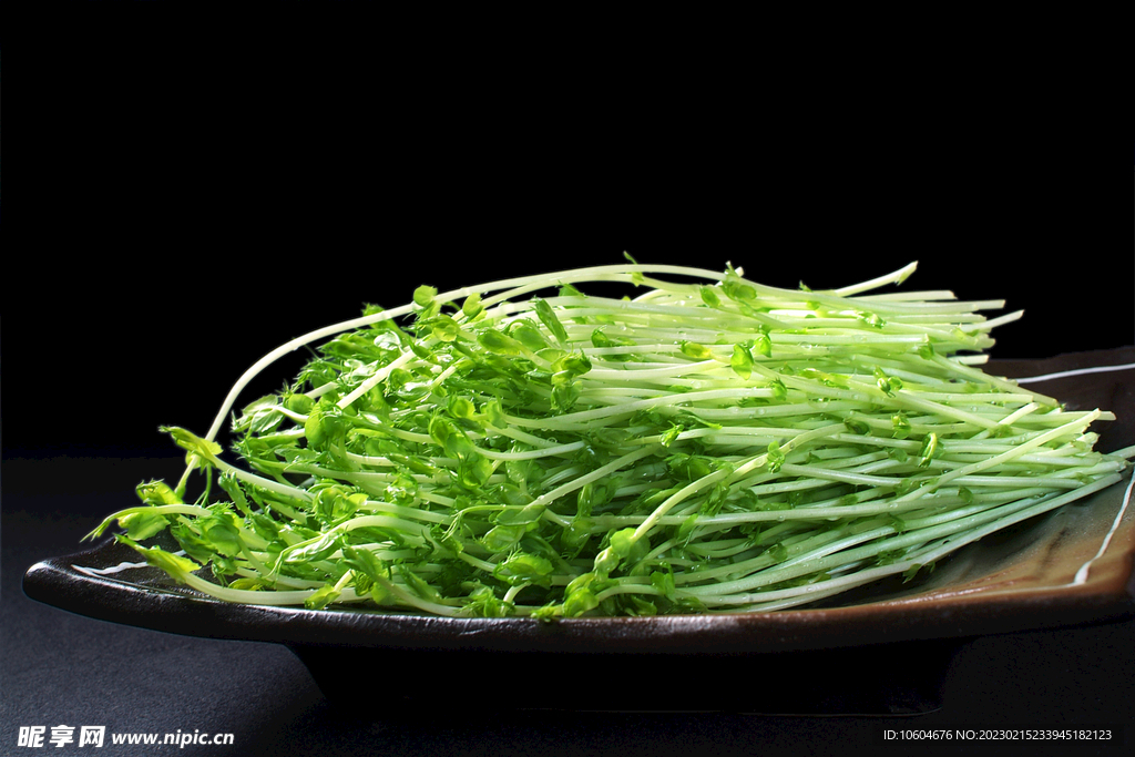 白灼豌豆苗
