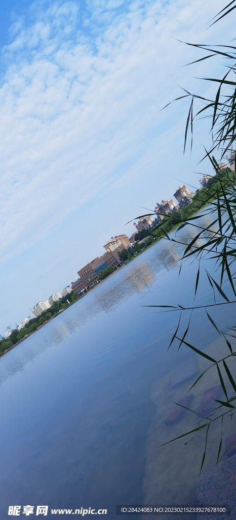 北塔湖风景