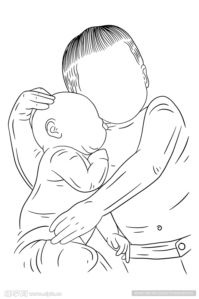 兄弟插画