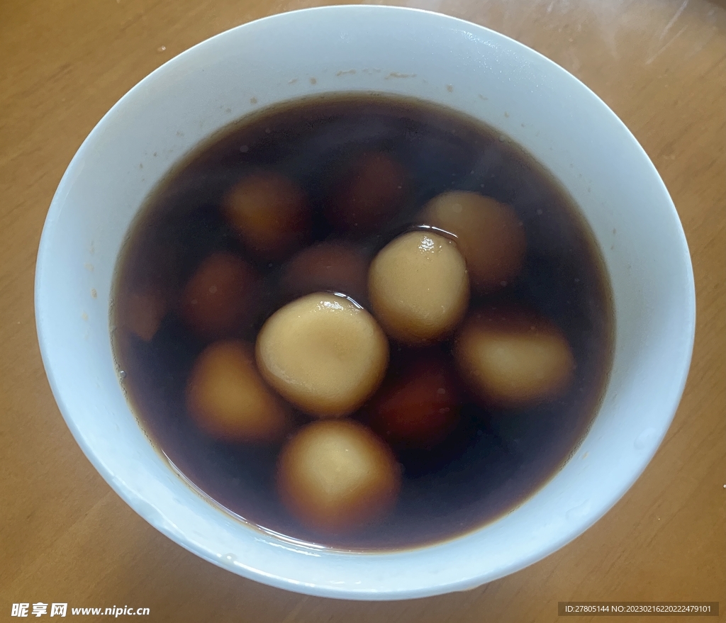 红糖汤圆