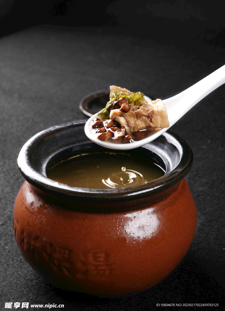紫菜绿豆排骨汤