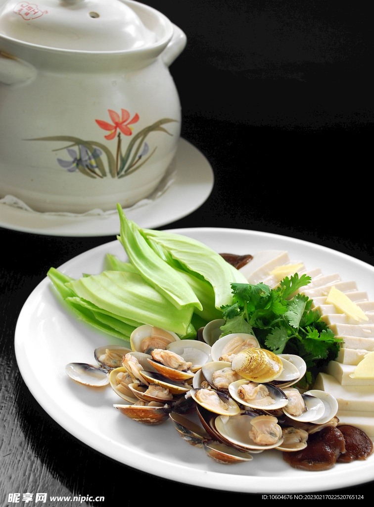小芥菜豆腐文蛤汤