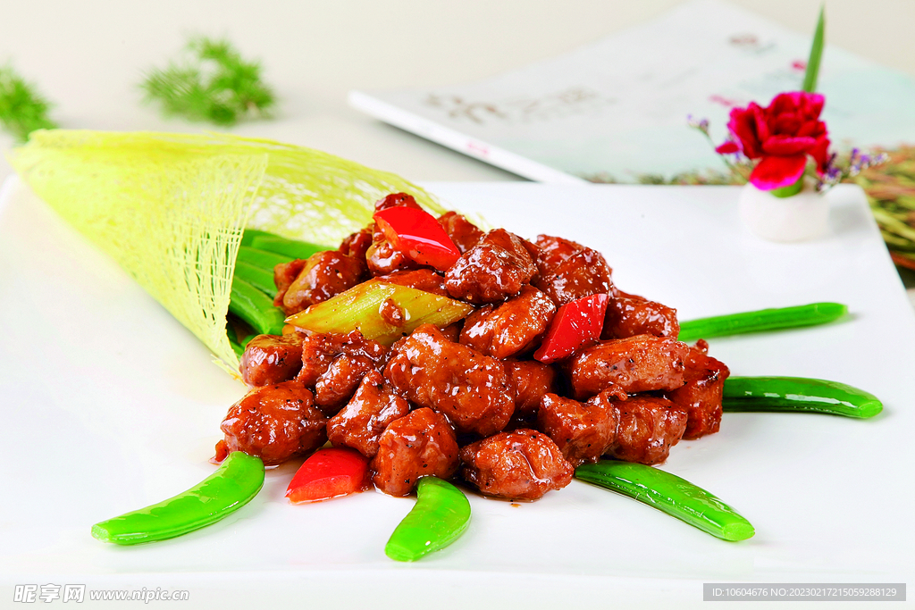 煎烧牛仔粒