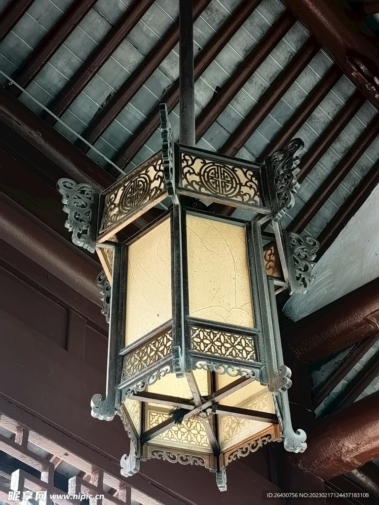 古代中式灯笼