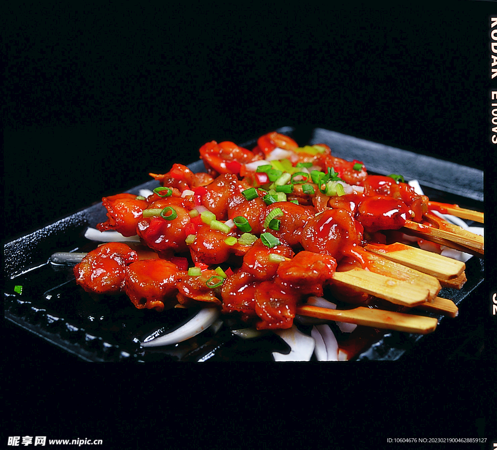 铁板扇贝串