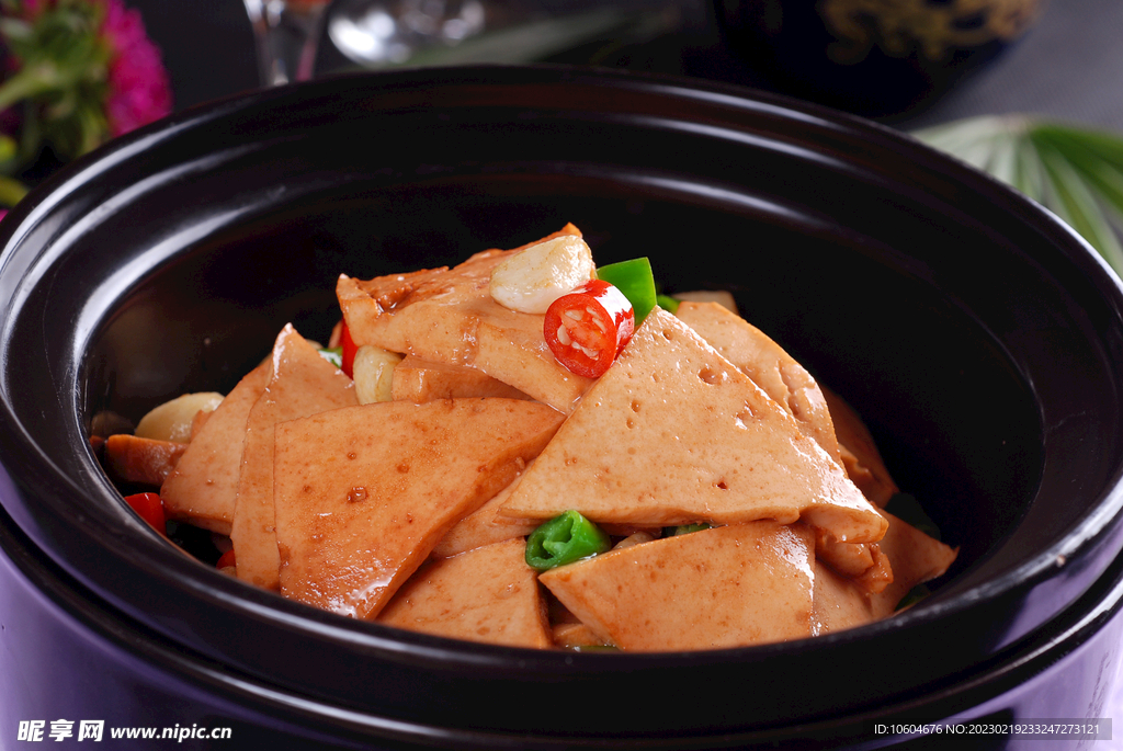 小炒香豆腐