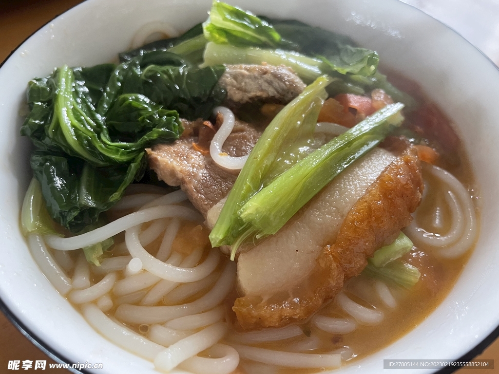 扣肉米粉