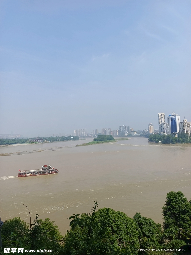 乐山三江交汇