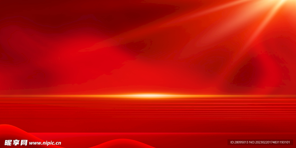 红色背景图