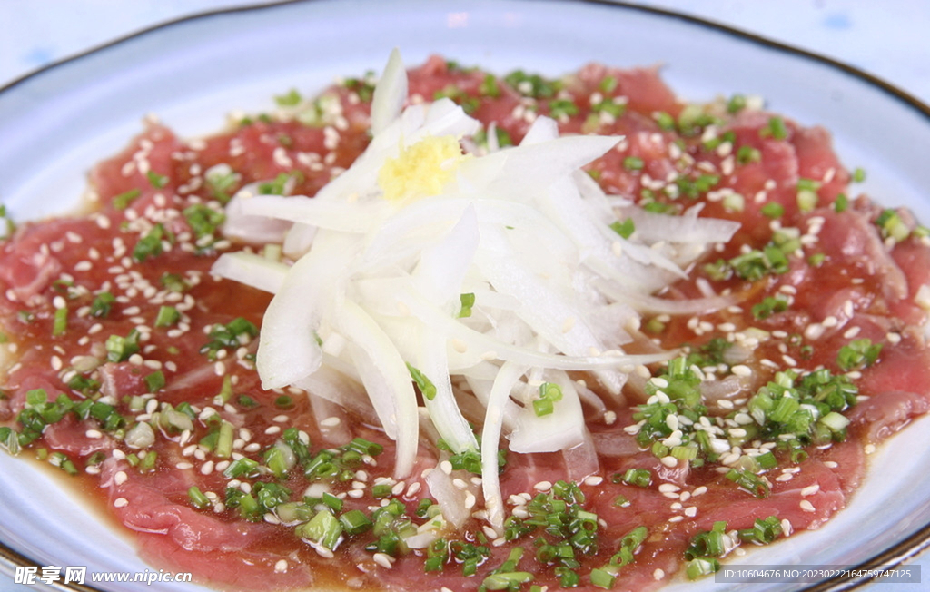 生烤牛肉