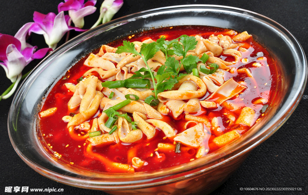 金针红汤鸭肠