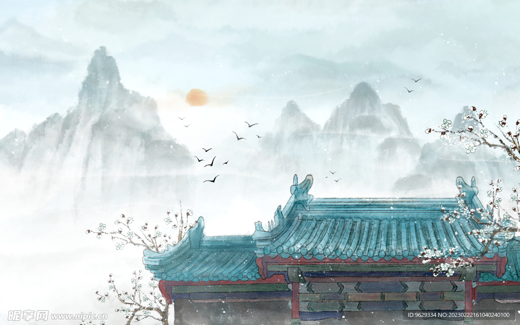 山水画