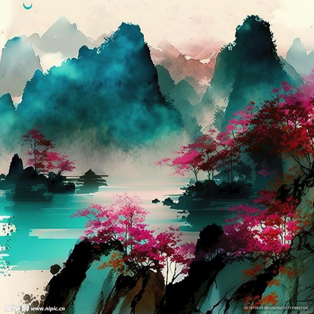 水彩画