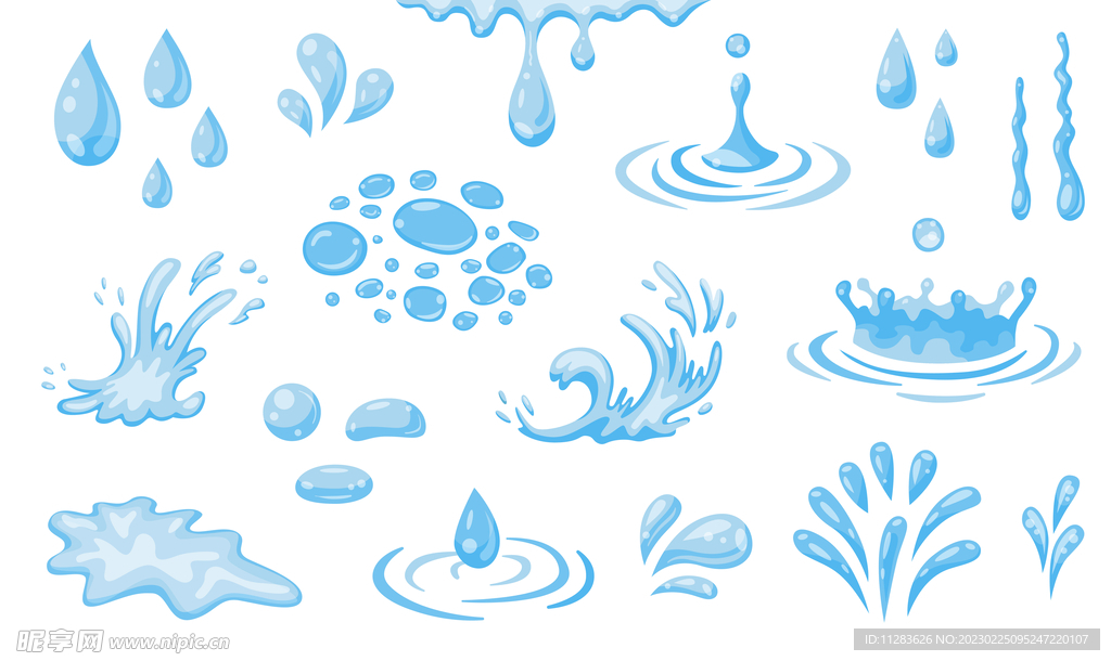 水滴水花