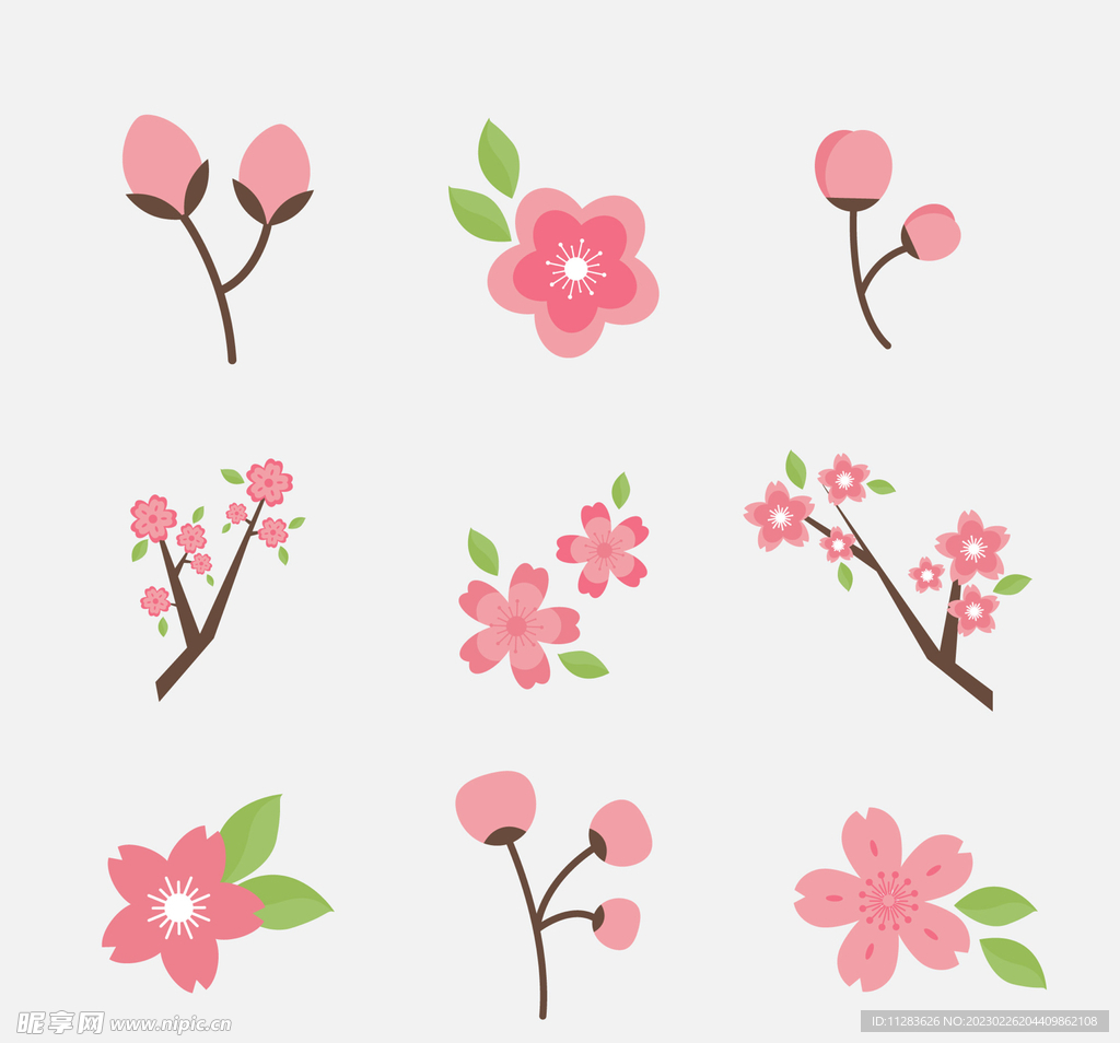 樱花插画