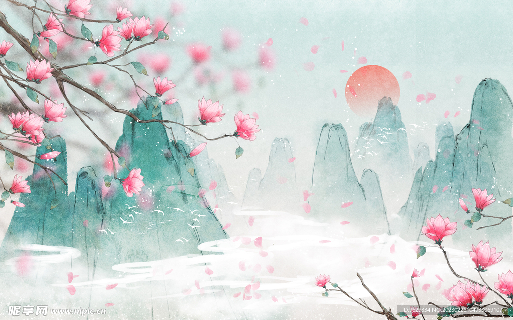 山水画