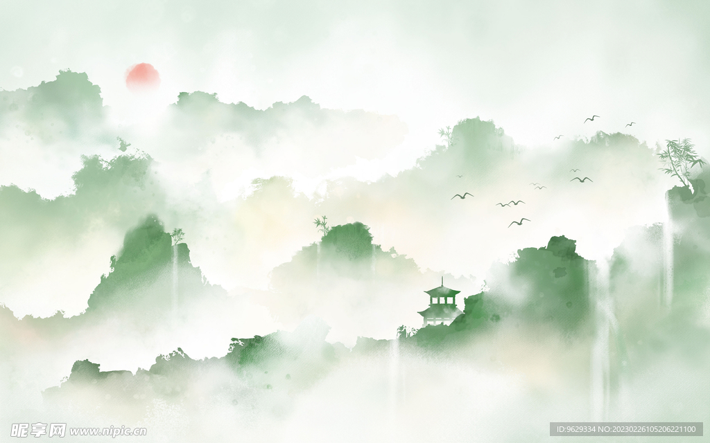 山水画