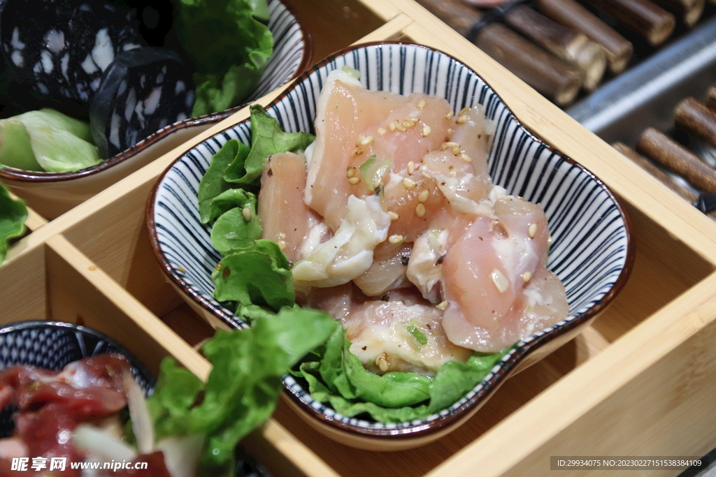 韩式烤肉配菜