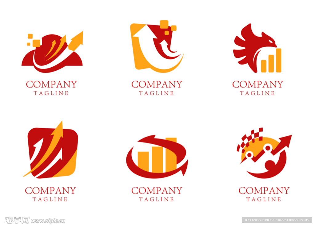 动感箭头logo