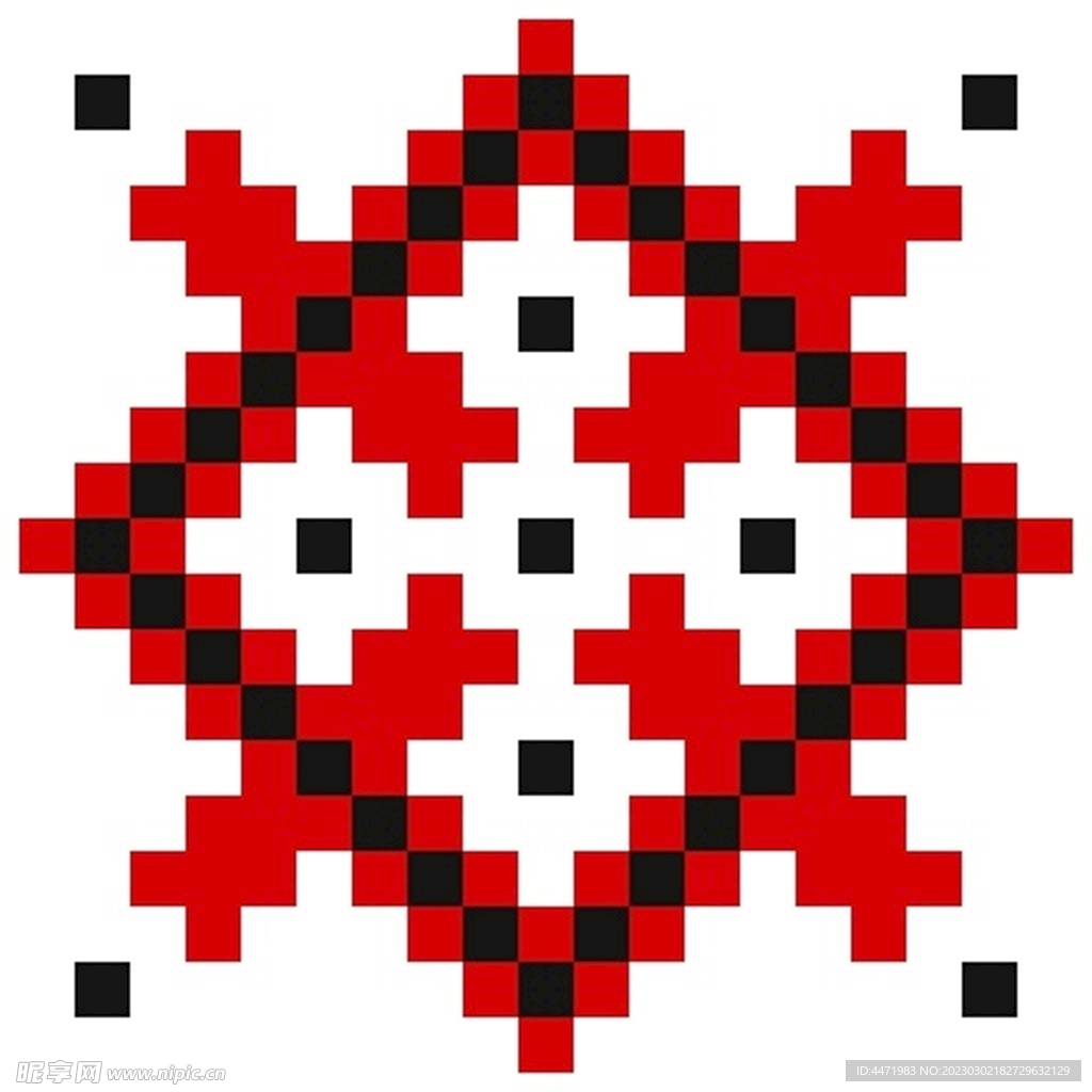 民族风花纹