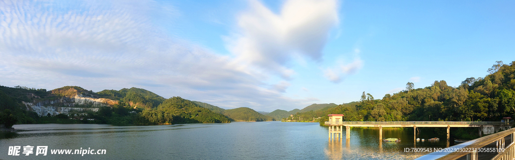 水库 湖