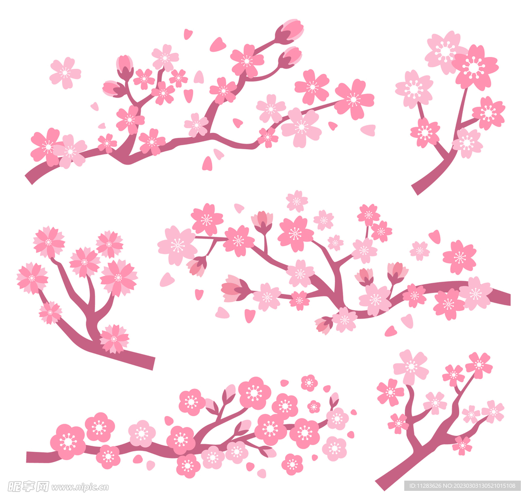 樱花素材