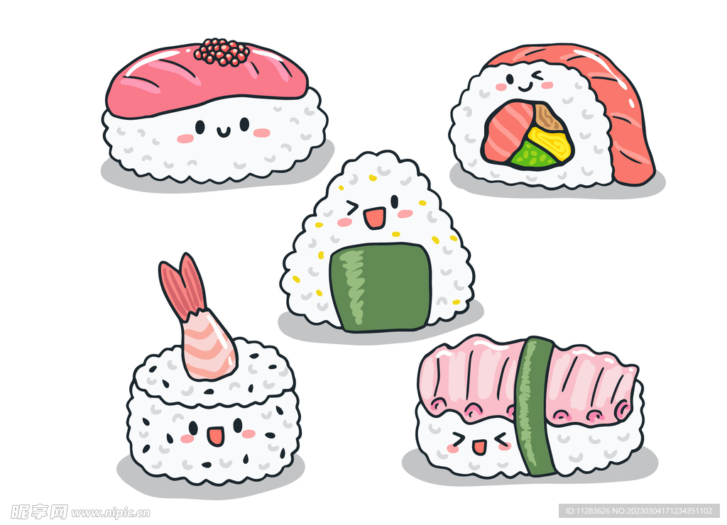 寿司插画