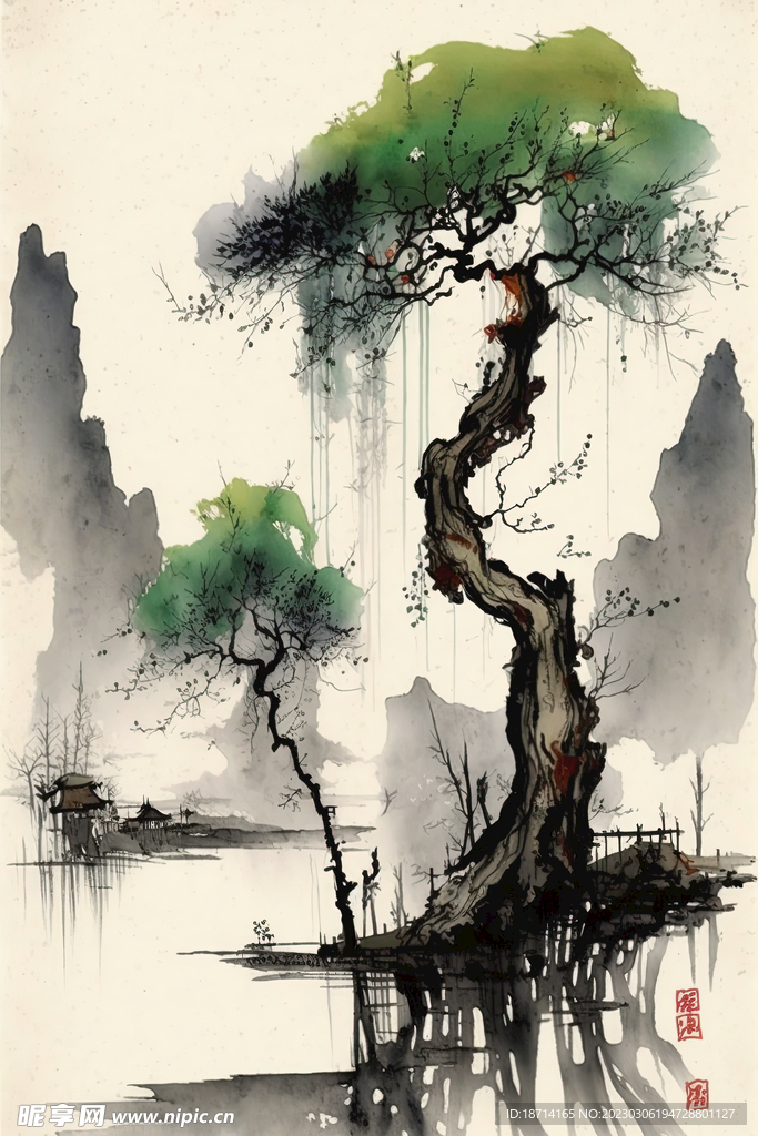 水墨江南
