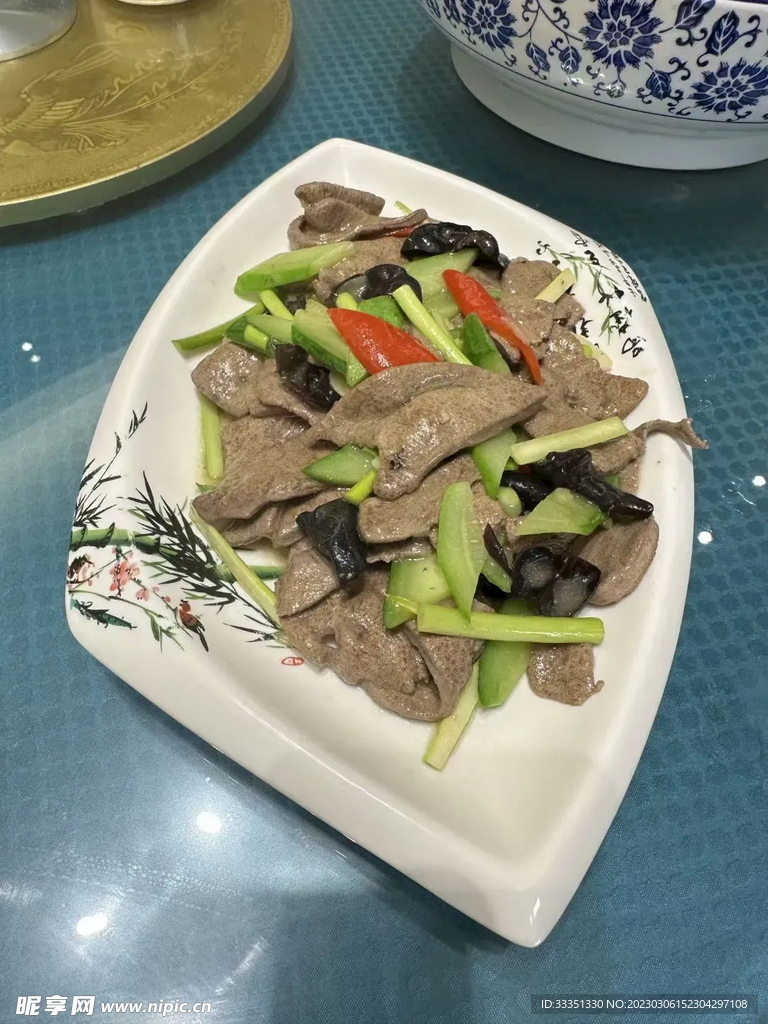 黄瓜炒猪肝