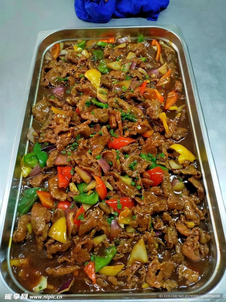 绝色双椒肉片