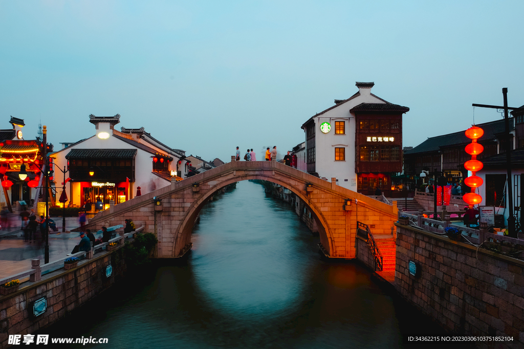 南长街 夜景 南下塘 古运河 