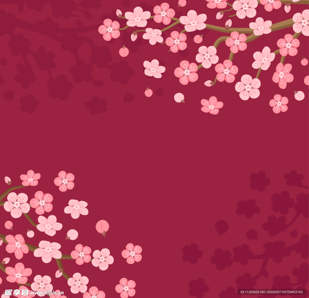 樱花素材