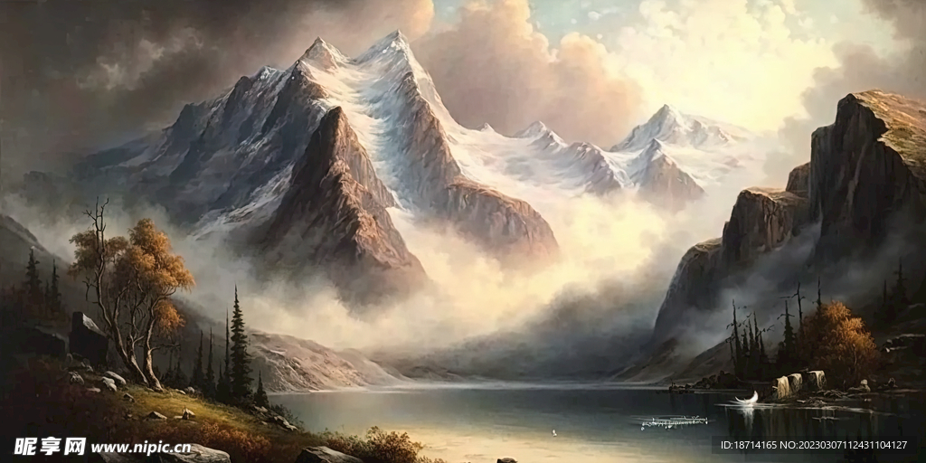 风景油画
