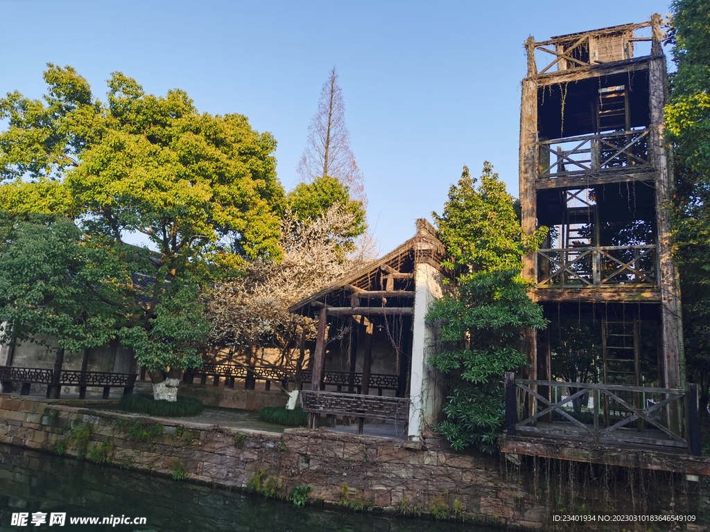 乌镇旅游古建筑