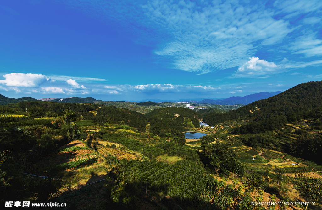 磐安  乌石村 水面 