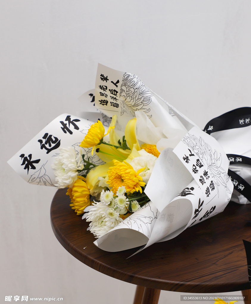 清明节 鲜花 花朵 拍摄 摄影