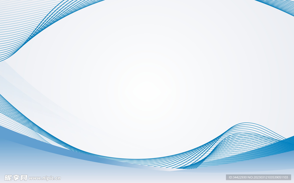 蓝色企业商务科技线条背景