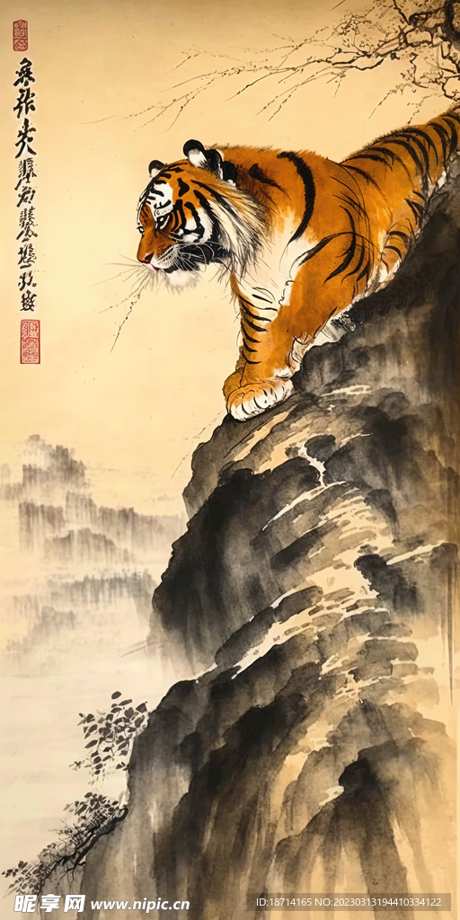 虎踞山崖