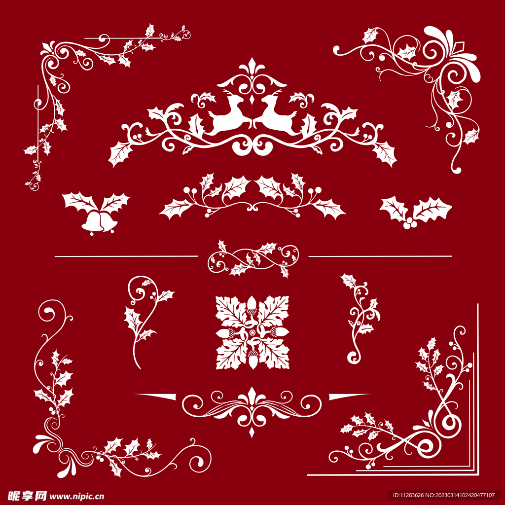 欧式花纹