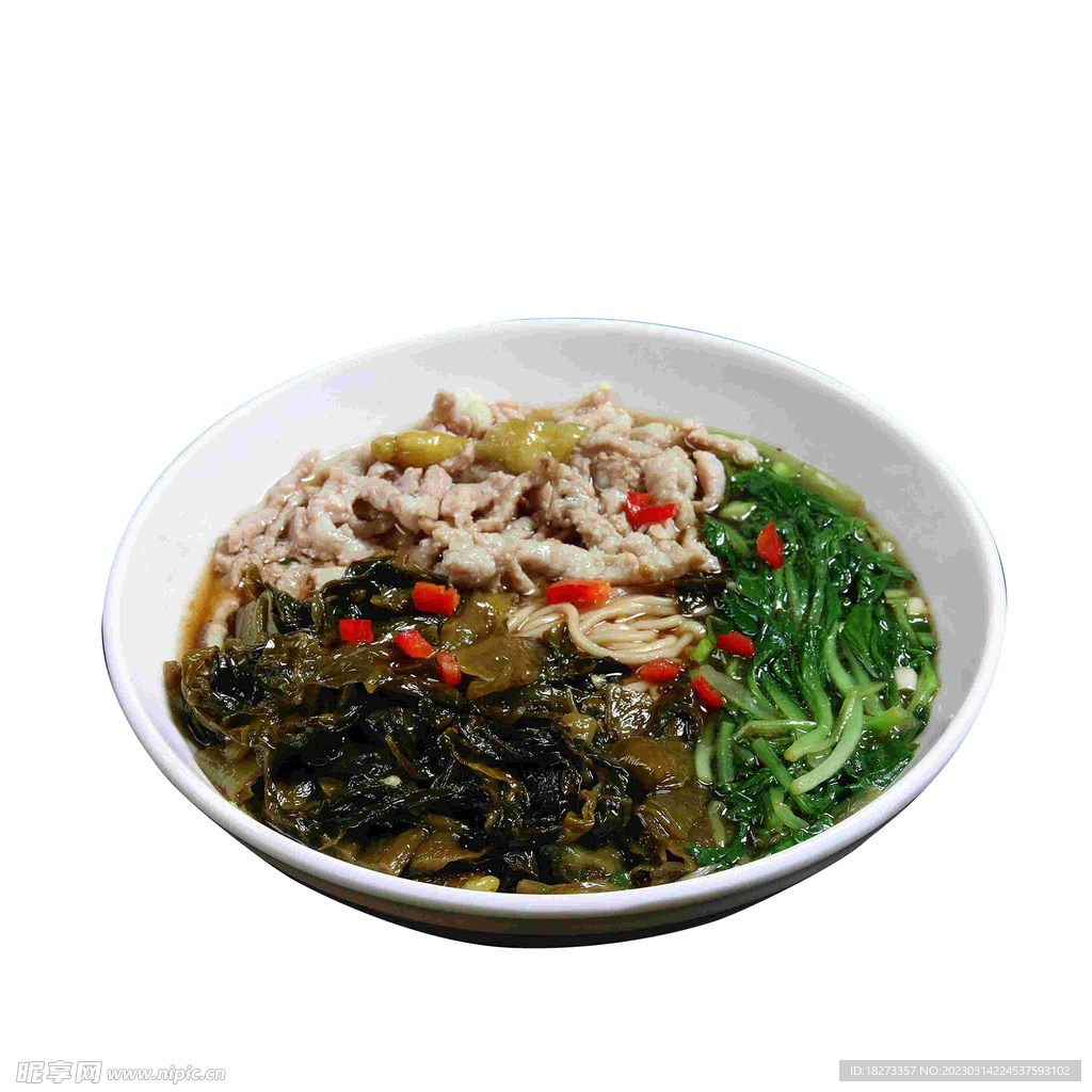 肉丝面