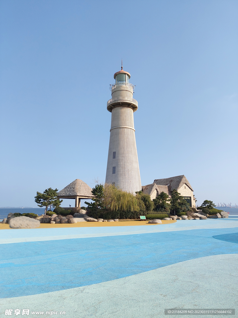 威海悦海公园灯塔