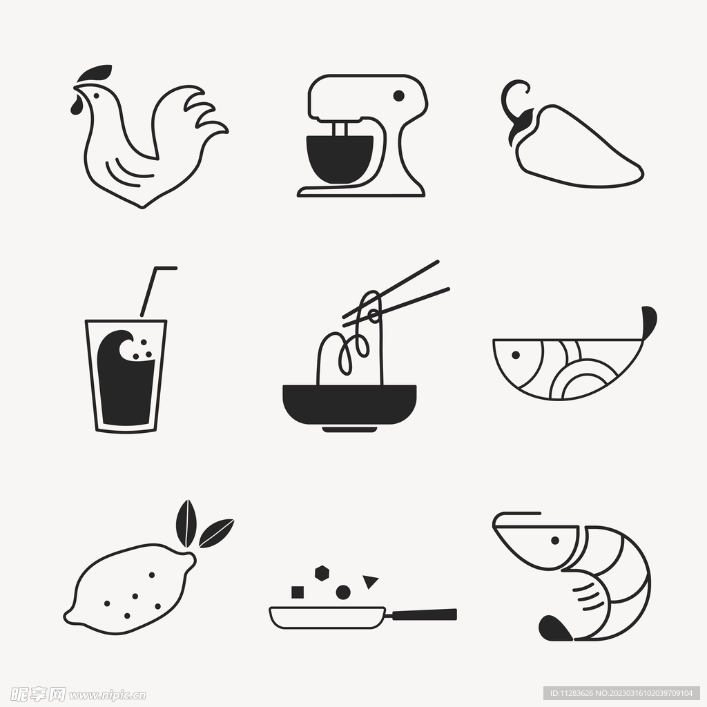 美食icon