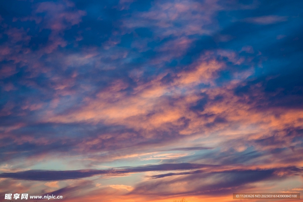 夕阳天空