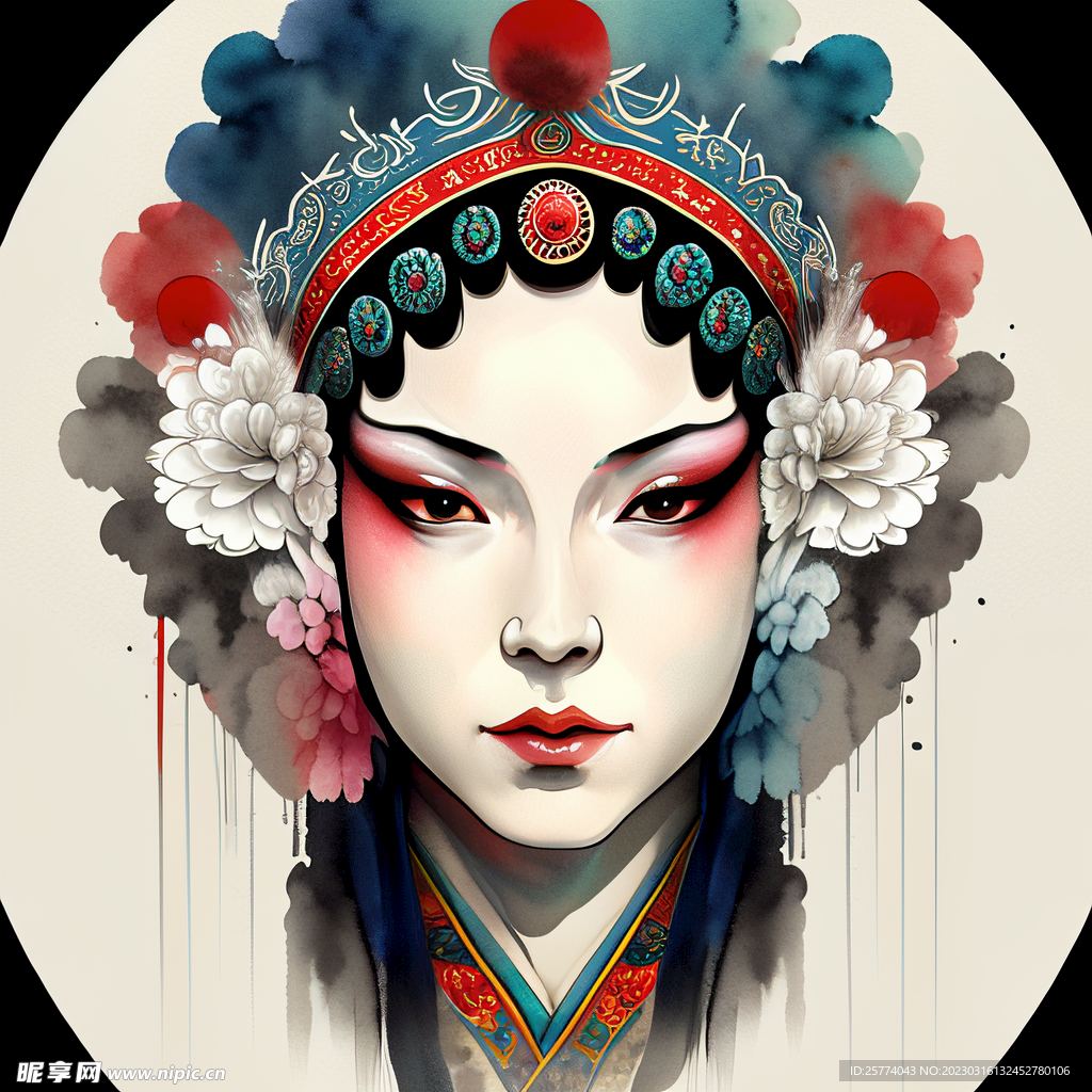 京剧脸谱