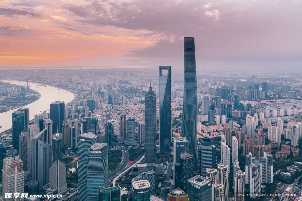 上海地标建筑 金融中心 