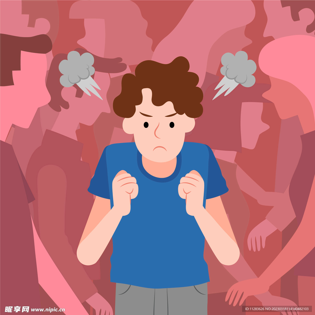 发怒的人